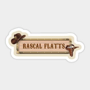 Rascal Flatts Sticker